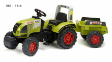 Šlapací traktor Claas Arion 540 zelený