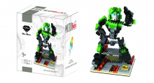 GEM Transformer Green Robot 