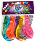 Nafukovací balónky - barevné metalízové - sada 10 ks (mix barev)