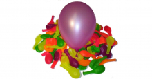 Nafukovací balónky - barevné florescentní - sada 11 ks (mix barev)