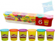 Play-Doh 6 ks kelímků zářivé barvy