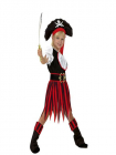 Pirátka - dětský kostým se sukní