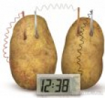 Bramborové,Jablkové,Rajčatové hodiny, Potato clock