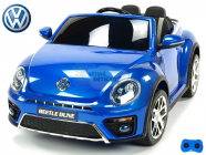Elektrické auto Volkswagen Beetle Dune cabrio s 2,4G, modrý