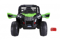 Elektrická Bugina Champion speed s 2,4G, jednomístná, 12V/2x120W, zelená