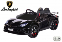 Elektrické auto Lamborghini Aventador s 2,4G, lakované černé