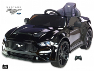 Elektrické auto Ford Mustang GT s 2.4G, 24V, lakovaný černý