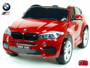 Elektrické auto BMW X6M s 2,4G, dvoumístné, vínové lakované