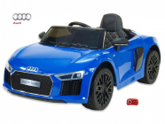 Elektrické auto Audi R8 Spyder s 2.4G, lakované modré