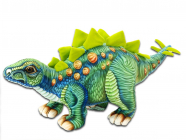 Plyšový dinosaurus Stegosaurus, délka 66cm, výška 33cm