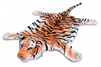 Plyšová předložka tygr oranžový, velikost L, 167cm x 96cm