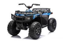 Veliká 24V čtyřkolka Durable 4x4 s 2,4G, dvoumístná, baterie s největší kapacitou 24V/14Ah, motory 4x 24V/200W, modrá