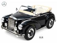 Elektrické auto Mercedes-Benz 300S oldtimer s 2,4G, s baterií 12V/14Ah, černá metalíza