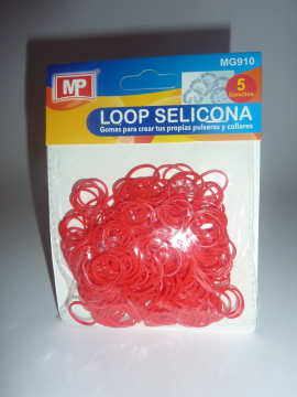 LOOP SELICONA - červená 910