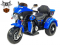 Elektrická tříkolka Big chopper Motorcycle, modrý